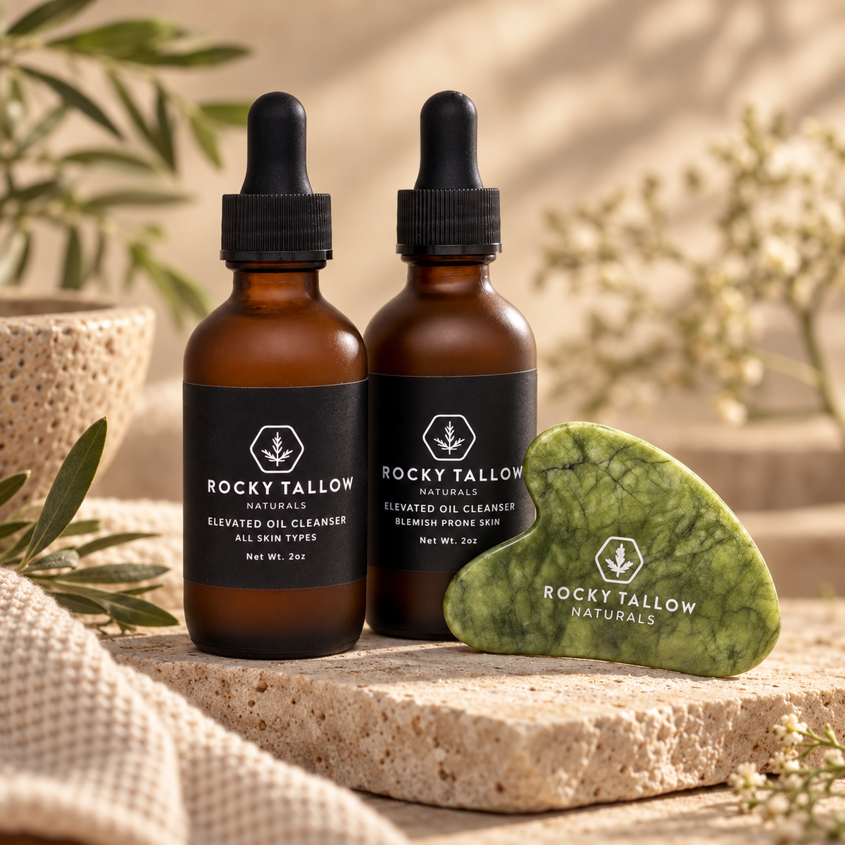 Oil & Stone Cleanse Duo